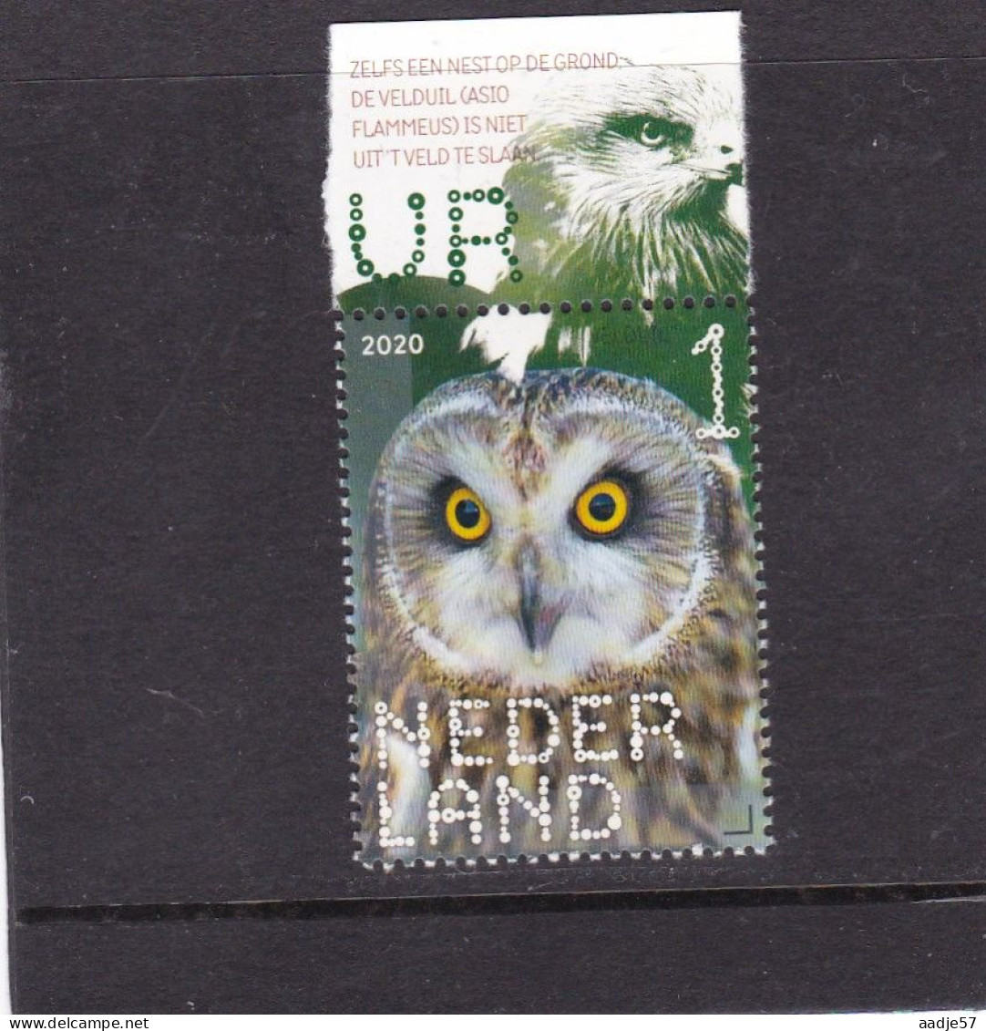 Netherlands Pays Bas 2020 Velduil Short-eared Owl MNH** - Neufs