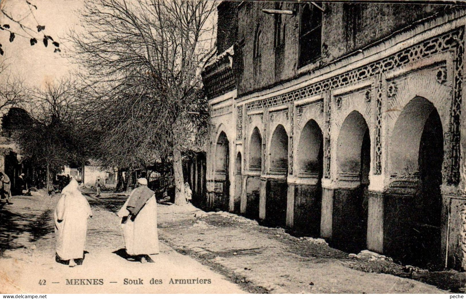 N°411 W -cpa Meknes -souk Des Armuriers- - Meknès