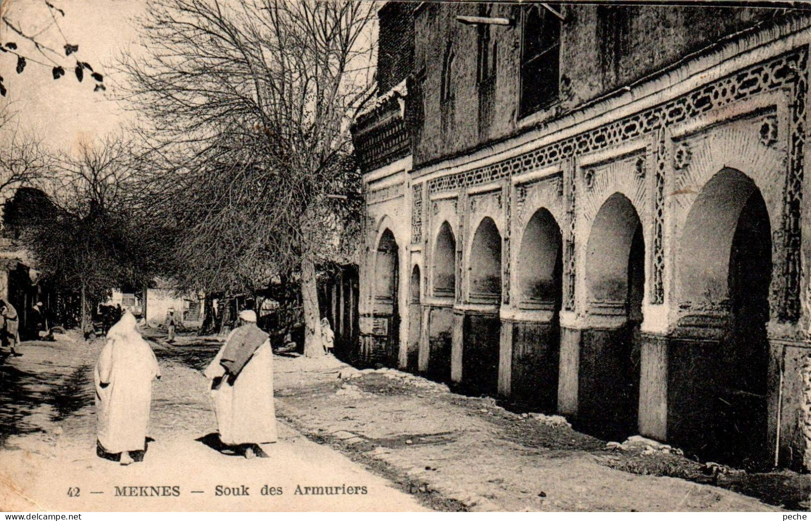 N°411 W -cpa Meknes -souk Des Armuriers- - Meknes