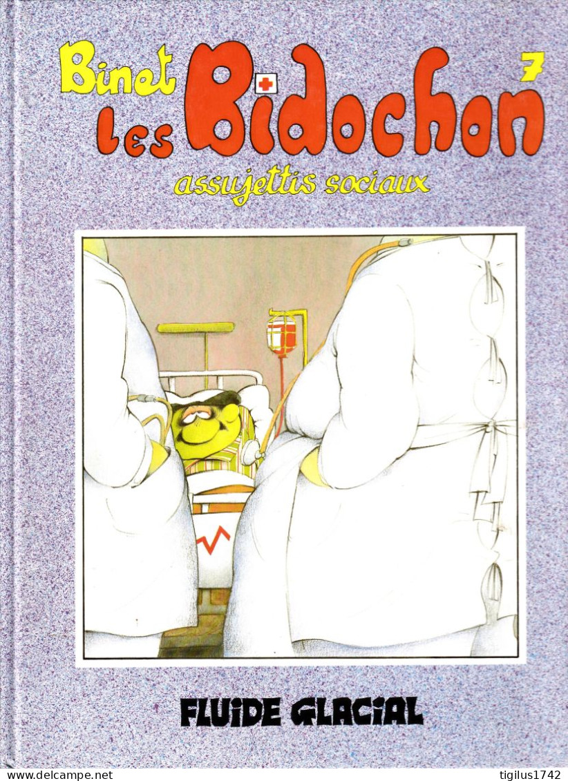 Binet. Les Bidochon. 7. Assujettis Sociaux - Originalausgaben - Franz. Sprache