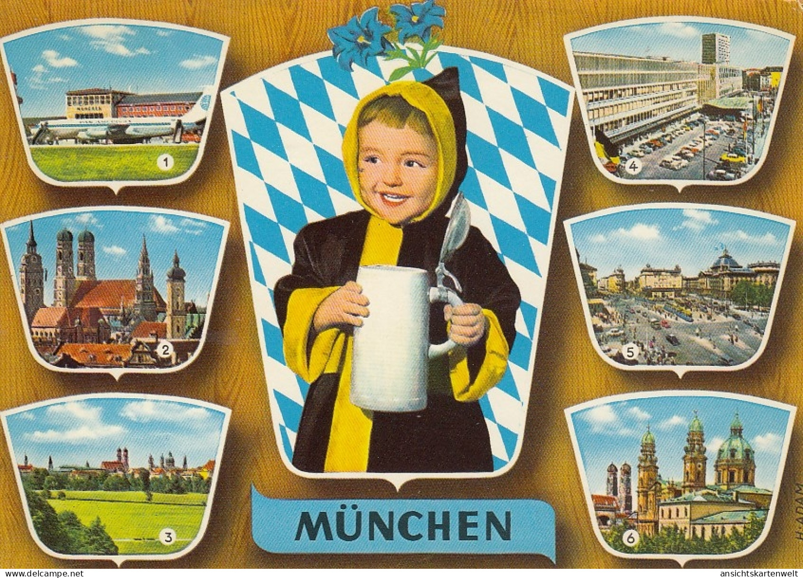 München, Kindl, Mehrbildkarte Gl1968 #G6828 - Other & Unclassified