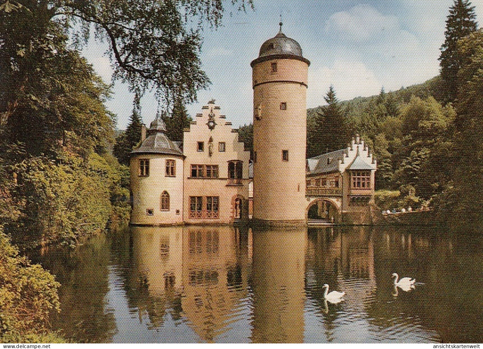 Schloß Mespelbrunn, Spessart, Nahe Aschaffebvurg Ngl #G6835 - Sculture