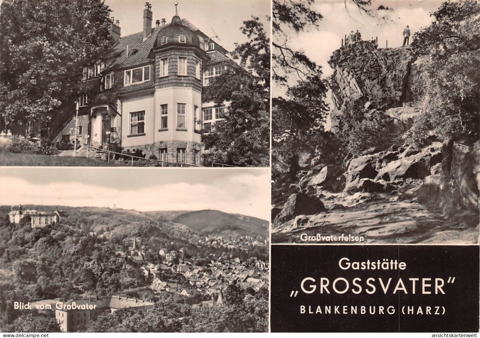 Blankenburg/Harz Gaststätte Großvater Gl1972 #171.717 - Other & Unclassified