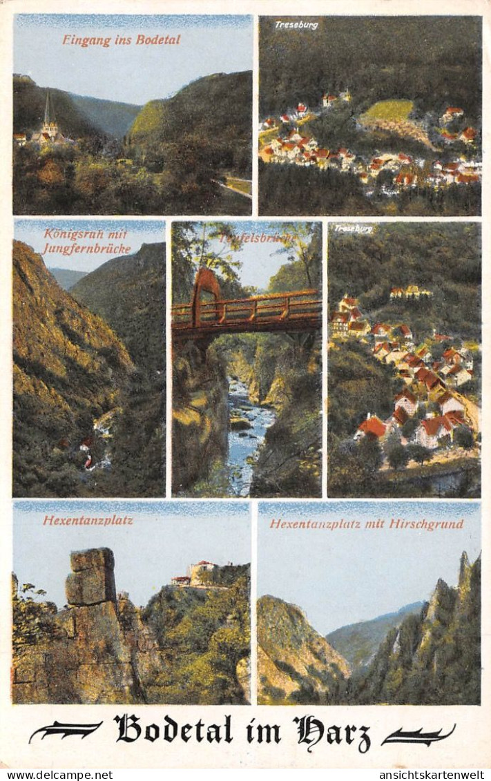 Bodetal/Harz Teilansichten Gl1939 #171.726 - Other & Unclassified