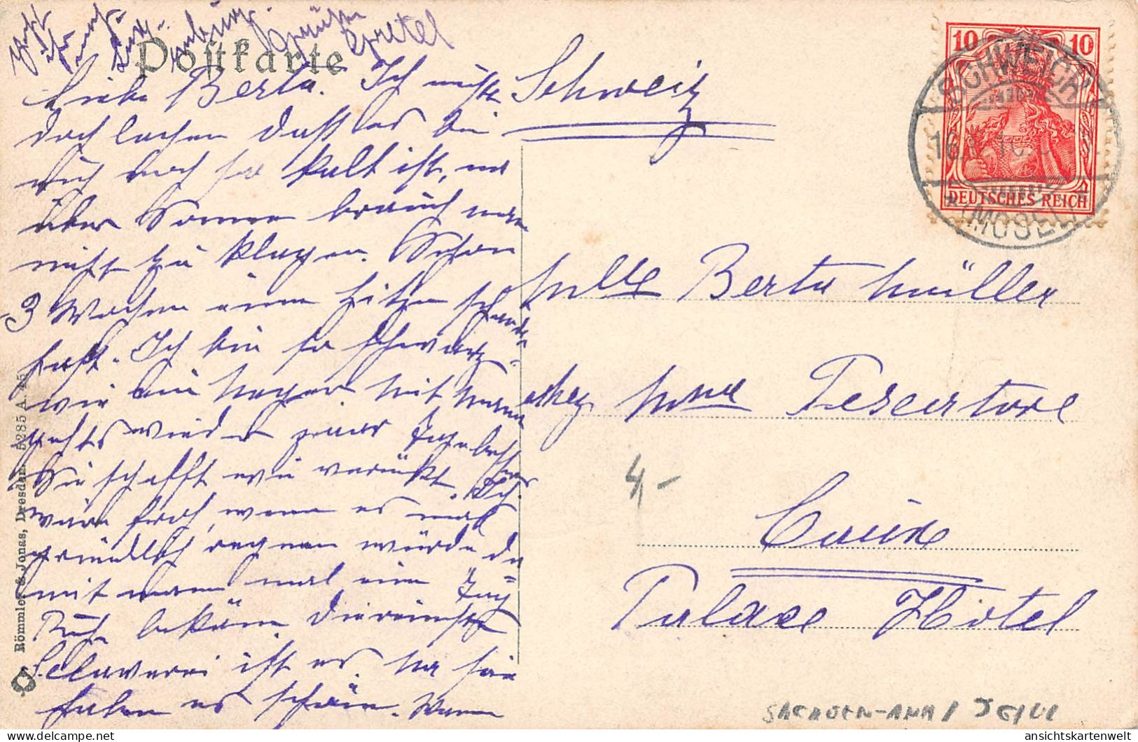 Halle A.S. Die Moritzburg Gl1910 #171.736 - Other & Unclassified