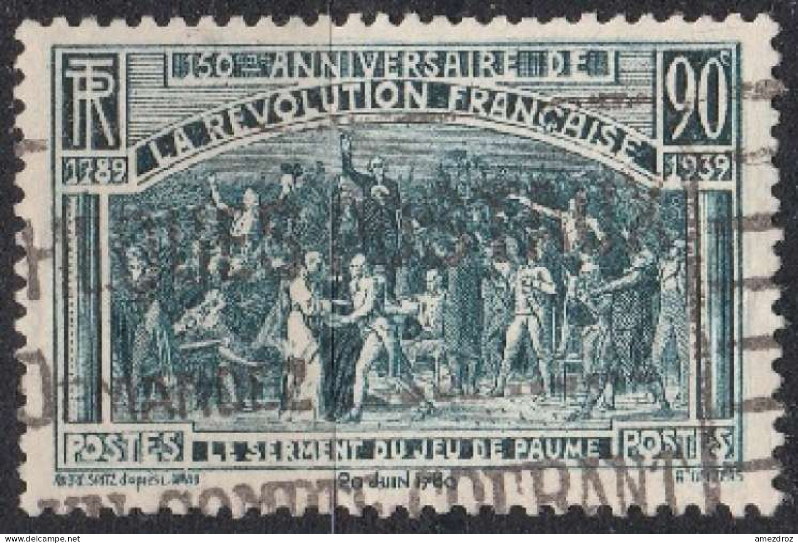 France 1939 N° 444 Sesquicentenaire De La Révolution Française (H42) - Used Stamps