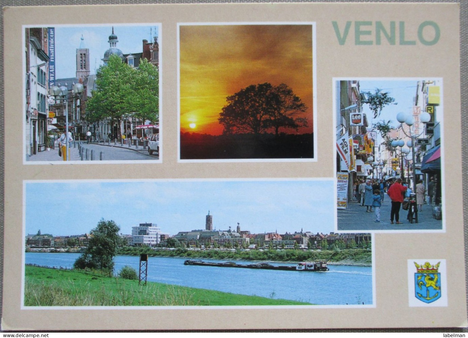 HOLLAND NETHERLAND LIMBURG VENLO TOWN CENTER KARTE POSTCARD CARTOLINA ANSICHTSKARTE CARTE POSTALE POSTKARTE CARD - Venlo