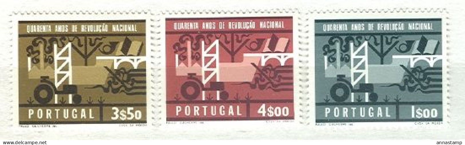 Portugal MNH Set - Fabriken Und Industrien