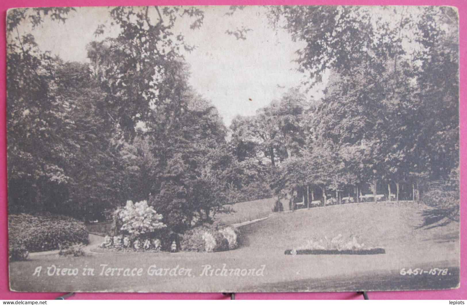 Visuel Très Peu Courant - Angleterre - Richmond - A View In Terrace Garden - Other & Unclassified