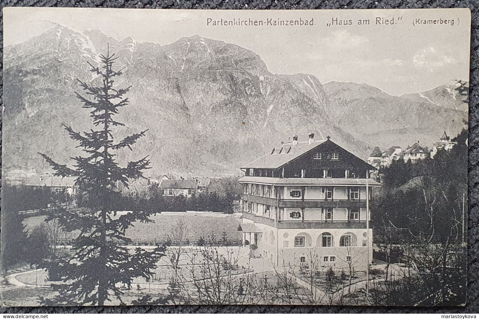 Garmisch Partenkirchen In Oberbayern, Kainzenbad, Haus Ried - Garmisch-Partenkirchen