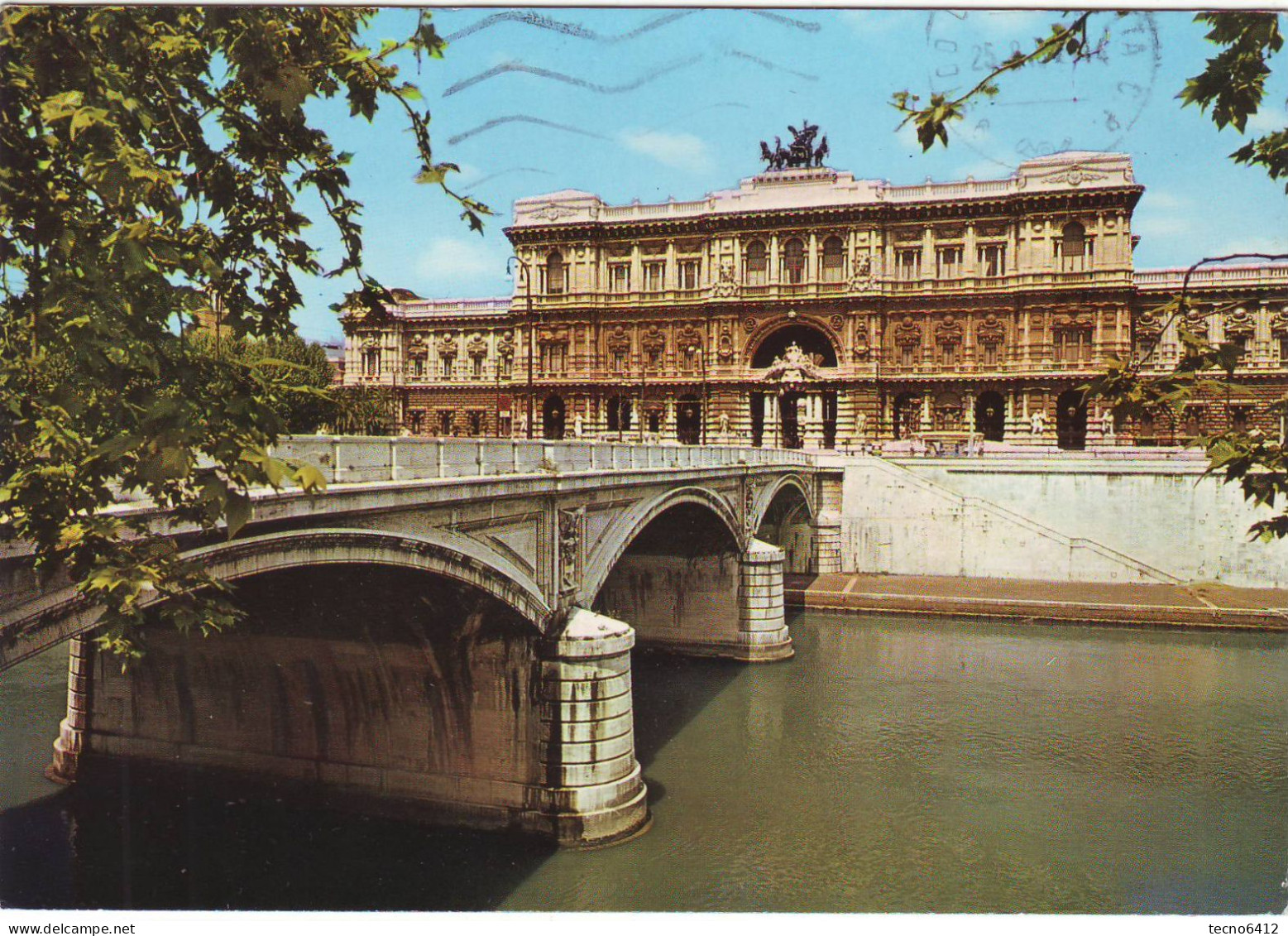 Roma - Palazzo Di Giustizia - Viaggiata - Andere Monumente & Gebäude