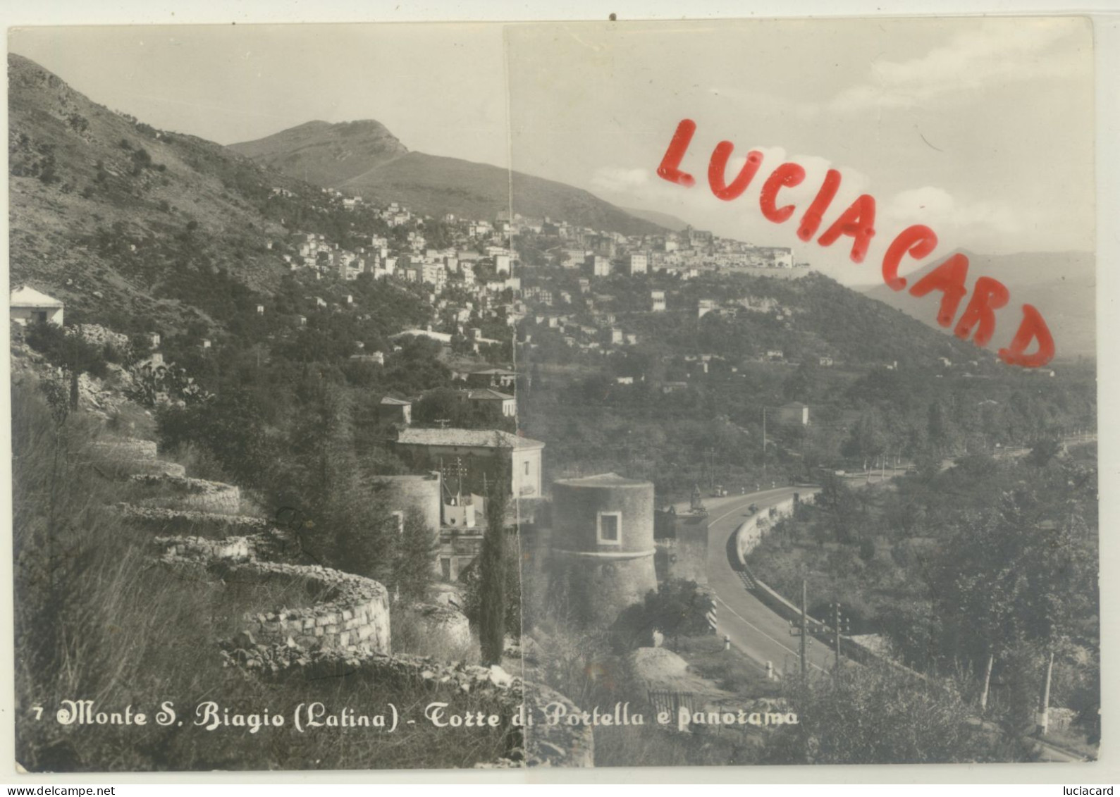 MONTE S.BIAGIO -LATINA -TORRE DI PORTELLA E PANORAMA - Latina