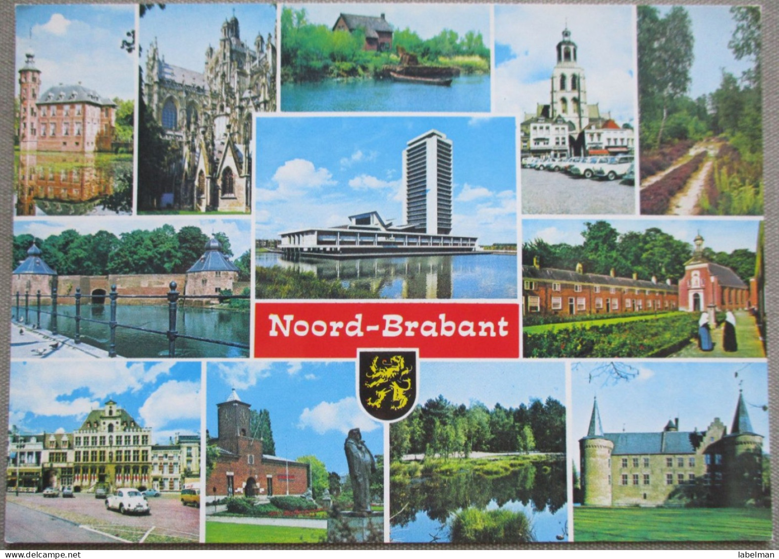 HOLLAND NETHERLAND NOORD BRABANT MULTI VIEWS KARTE POSTCARD CARTOLINA ANSICHTSKARTE CARTE POSTALE POSTKARTE CARD - Sonstige & Ohne Zuordnung