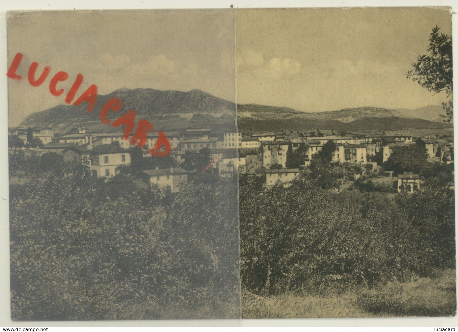 RIGNANO FLAMINIO -ROMA -PANORAMA 1955 - Other & Unclassified