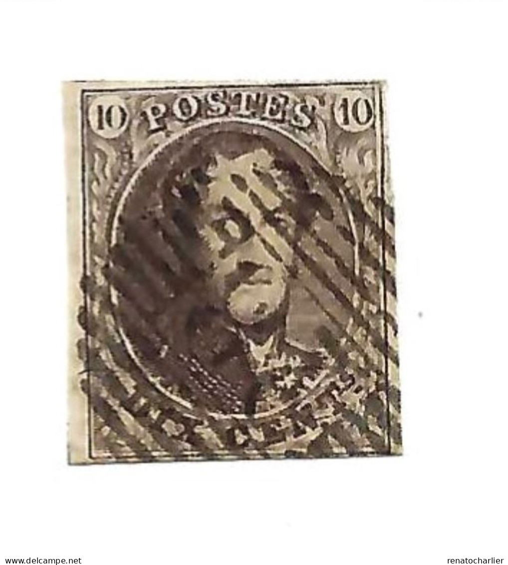 Oblitération "28" Sur 10 Centimes. - 1858-1862 Medaillons (9/12)