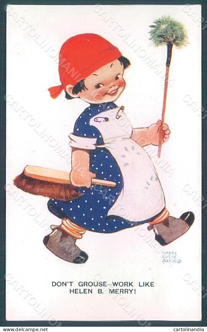 Artist Signed Attwell M. L. Child Girl Valentine Serie 1011 Postcard HR2511 - Otros & Sin Clasificación