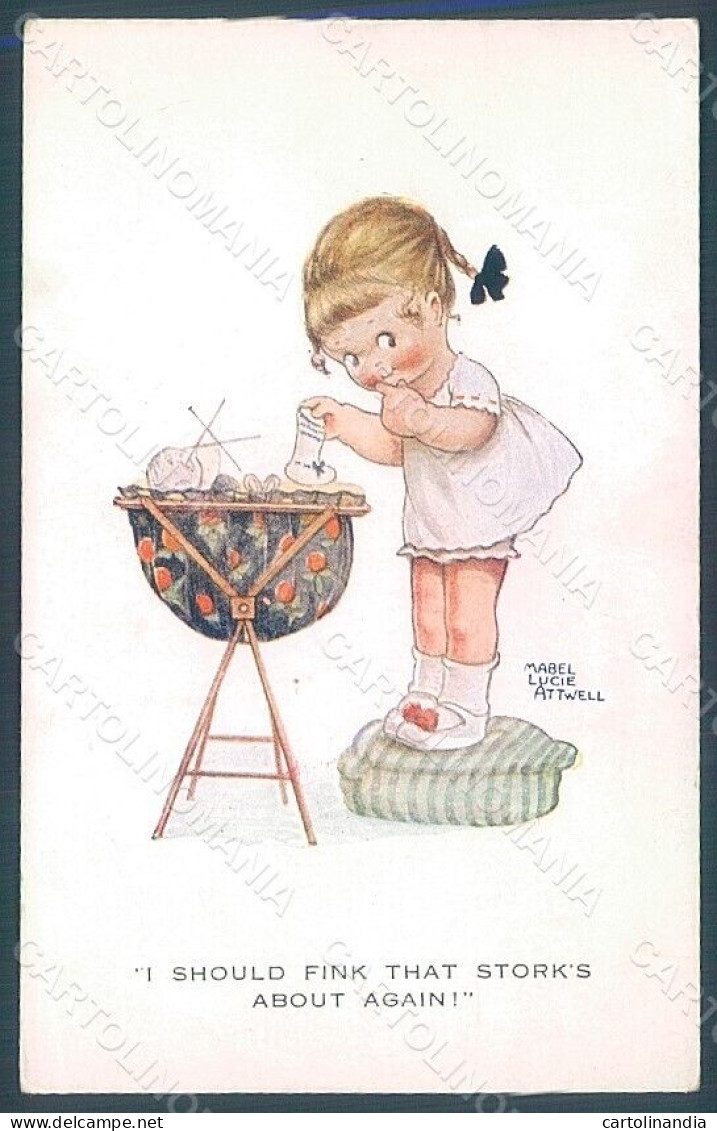 Artist Signed Attwell M. L. Girl Valentine Serie 336 Postcard HR2486 - Otros & Sin Clasificación