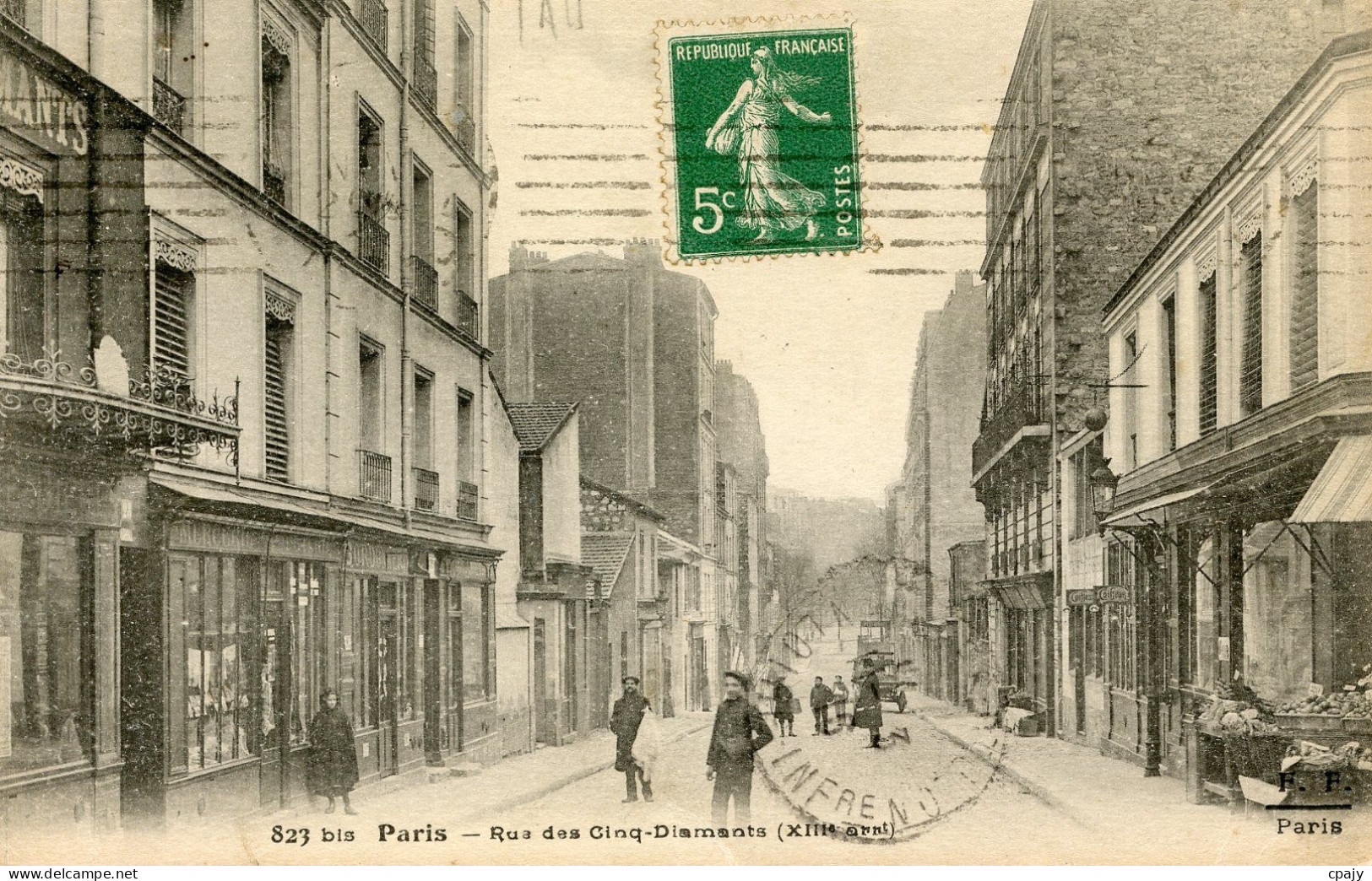 0242 - Rue Des Cinq Diamants - Arrondissement: 13