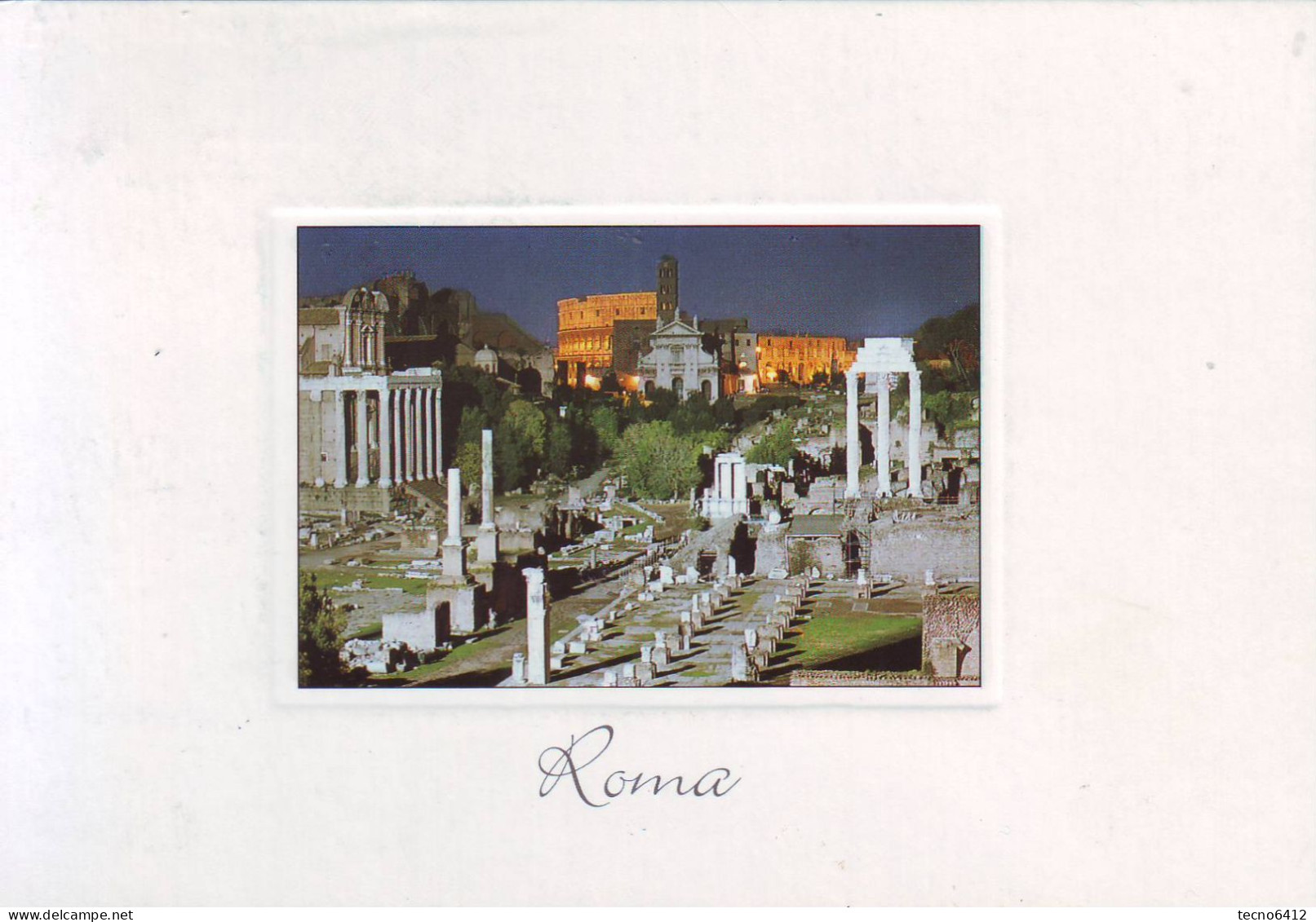 Roma - Foro Romano E Colosseo - Viaggiata - Colosseum