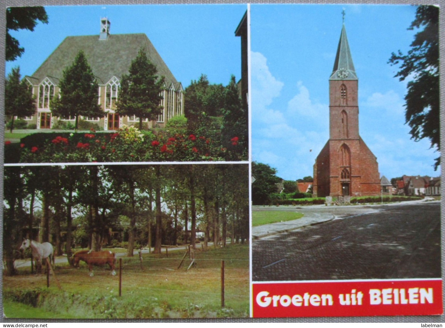 HOLLAND NETHERLAND BEILEN PICTORICAL MULTI VIEWS KARTE POSTCARD CARTOLINA ANSICHTSKARTE CARTE POSTALE POSTKARTE CARD - Sonstige & Ohne Zuordnung