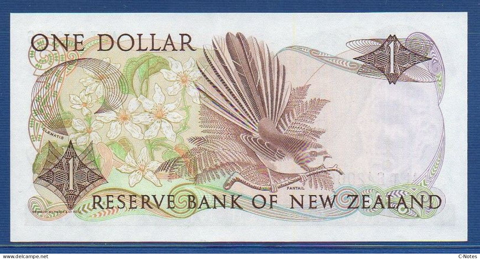 NEW ZEALAND  - P.169b – 1 Dollar ND (1981 - 1992) UNC, S/n ALT 642006 - Nuova Zelanda