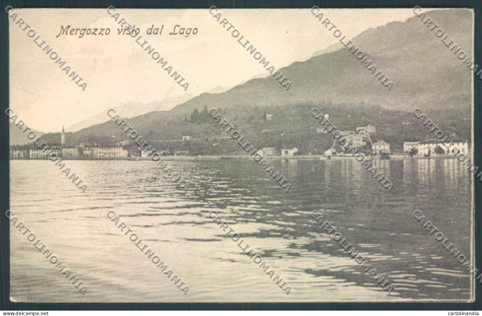 Verbania Mergozzo Cartolina ZQ8613 - Verbania