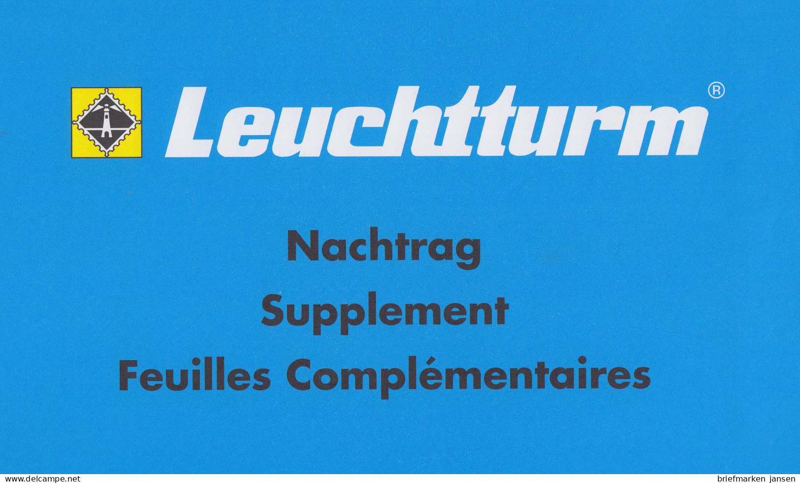 Leuchtturm Nachtrag Aland 2023 SF - Pre-printed Pages