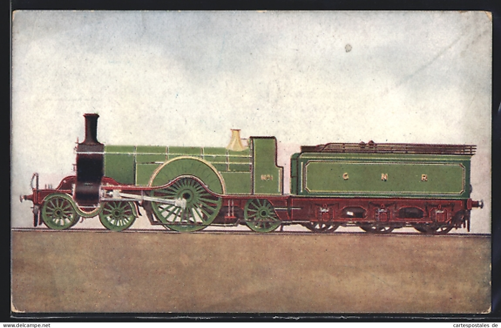 Pc G.N.R. Express Passenger Engine No. 1, Britische Eisenbahn  - Trains