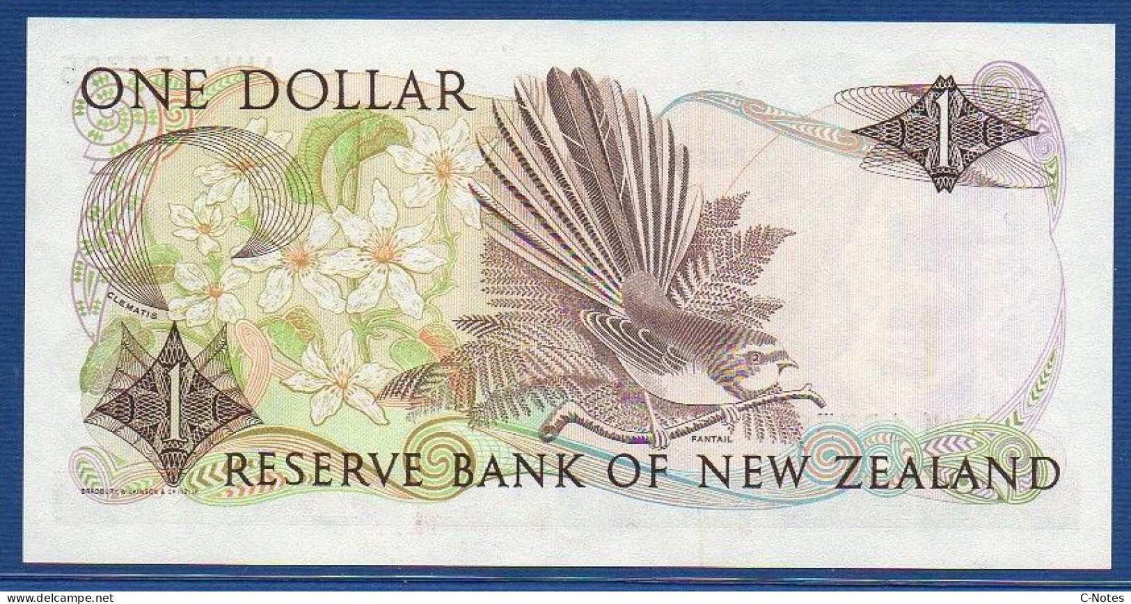 NEW ZEALAND  - P.169c – 1 Dollar ND (1981 - 1992) UNC, S/n AMK 157385 - Nueva Zelandía