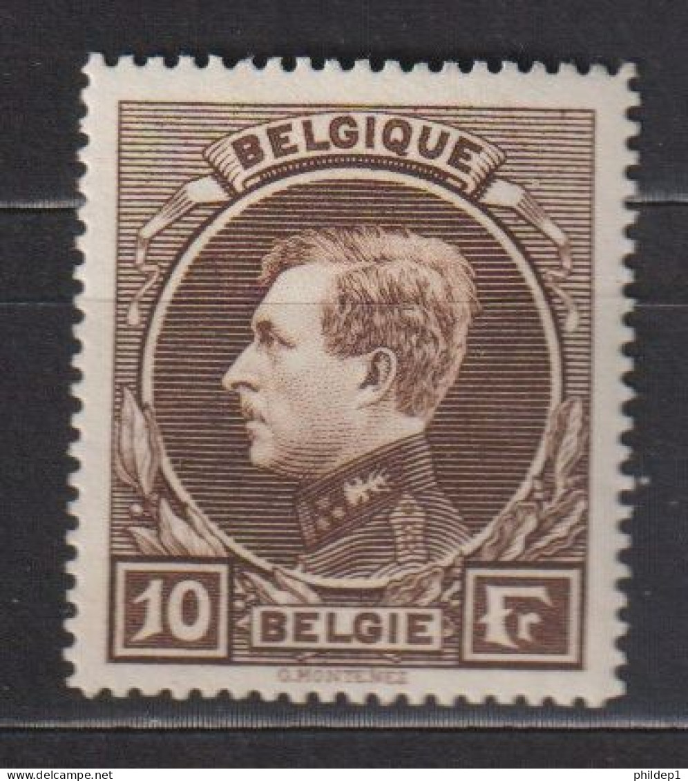 Belgique: COB N° 289 *, MH, Neuf(s). TTB !!! - 1929-1941 Big Montenez