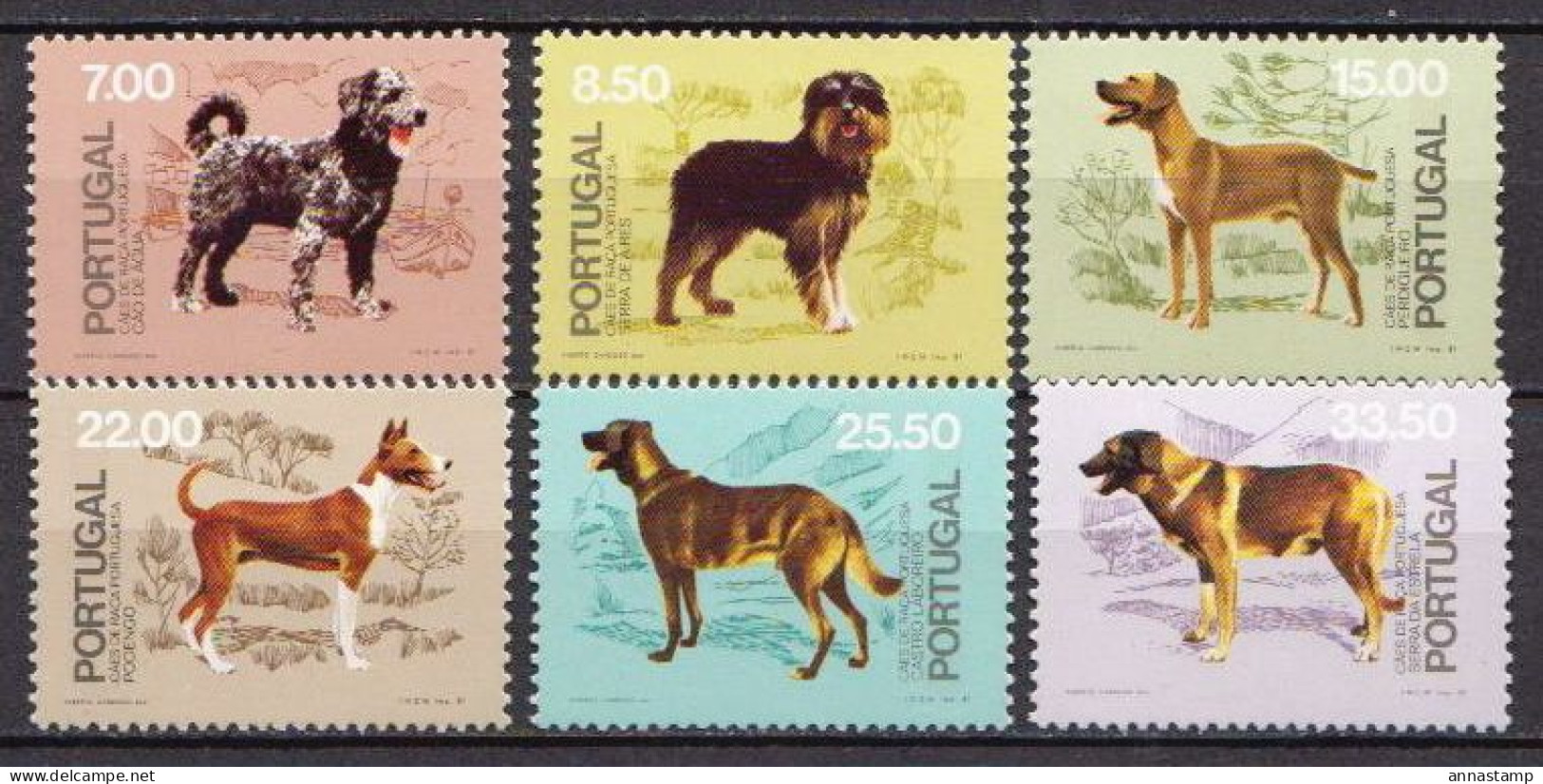 Portugal MNH Set - Chiens