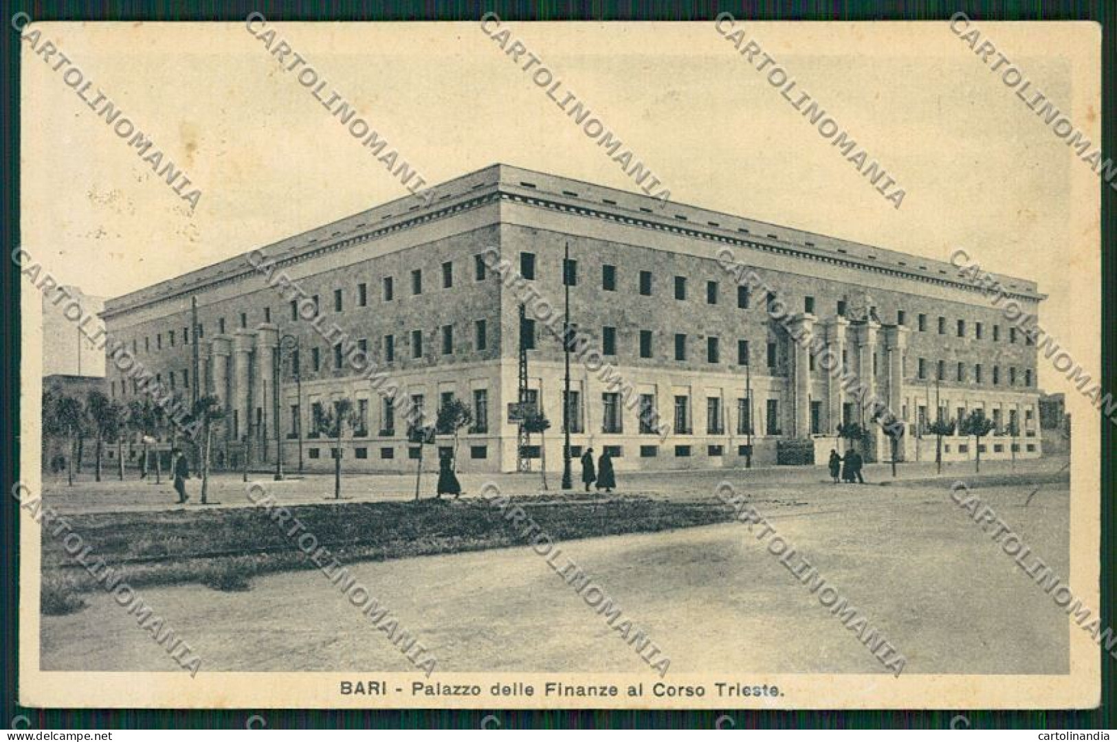 Bari Città Palazzo Delle Finanze Cartolina ZC1945 - Bari