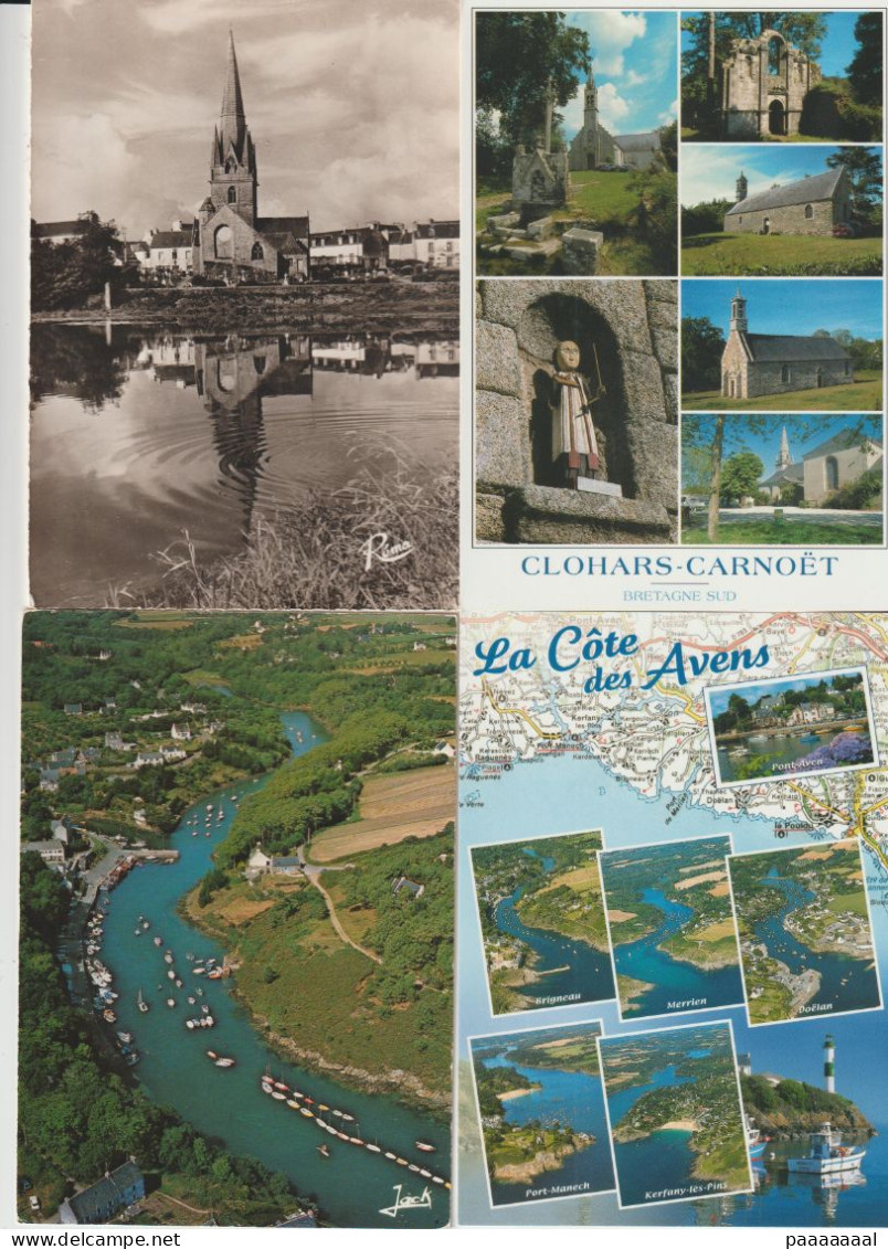 LOT DE 40 CARTES POSTALE CPM DE BRETAGNE DIVERS TOUTES SCANNEES - 5 - 99 Cartes