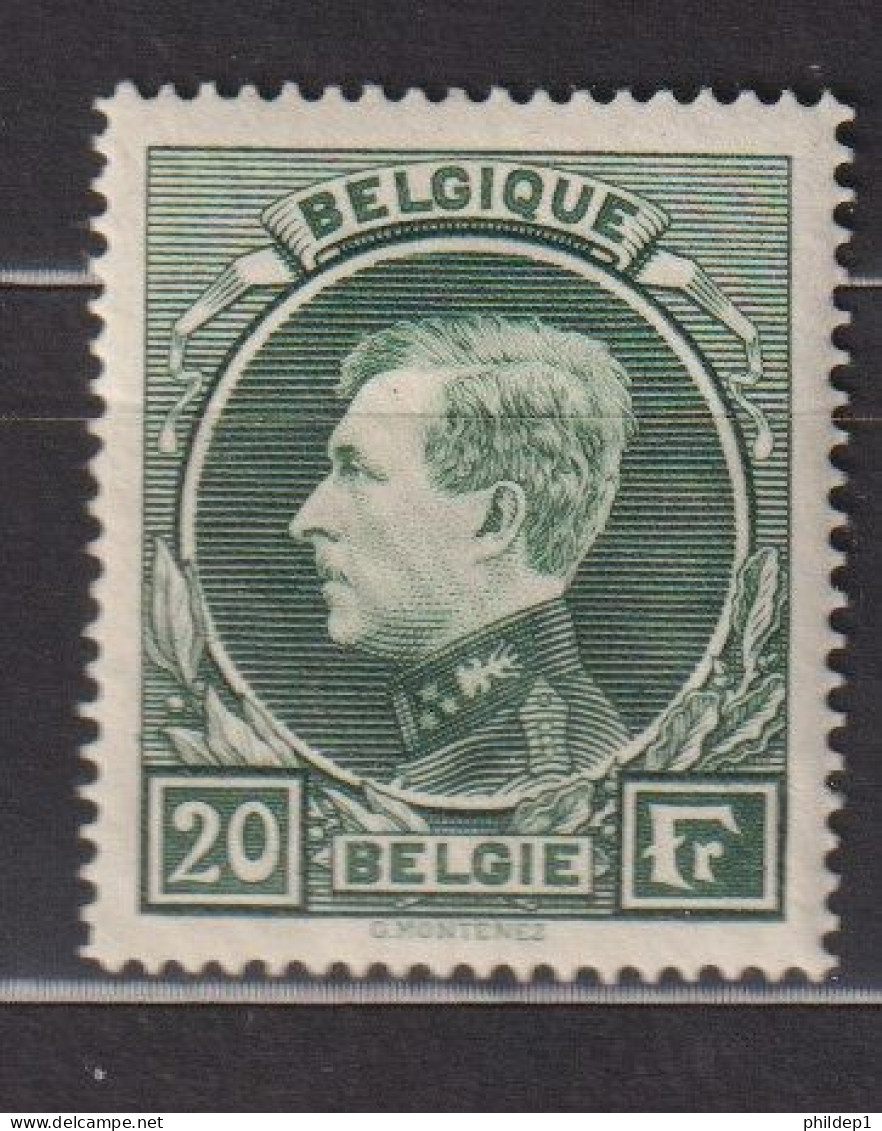 Belgique: COB N° 290 *, MH, Neuf(s). TTB !!! - 1929-1941 Groot Montenez