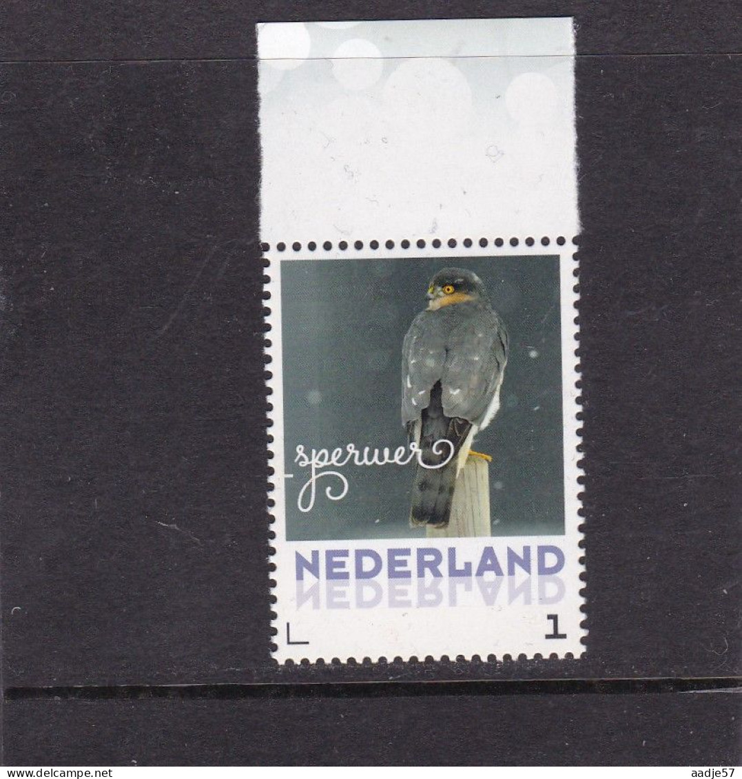 Netherlands Pays Bas 2016 Sperwer Sparrowhawk MNH** - Nuevos