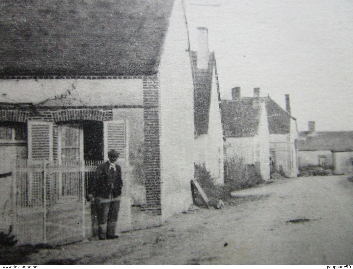 CPA 10 Aube CHAMPFLEURY  Prés Arcis Sur Aube - La Rue De PLANCY  écrite Romilly Sur Aube 1930 - Arcis Sur Aube