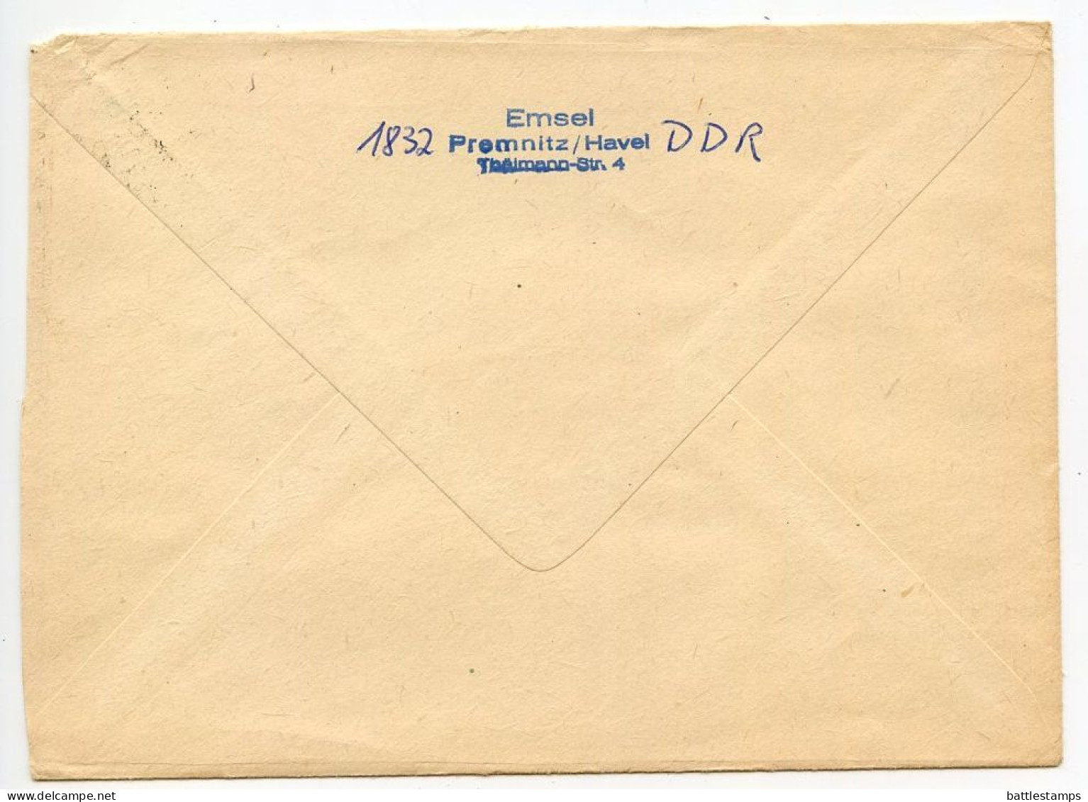 Germany, East 1974 Registered Cover; Premnitz To Vienenburg; 3m. Arms Of The Republic Stamp - Storia Postale