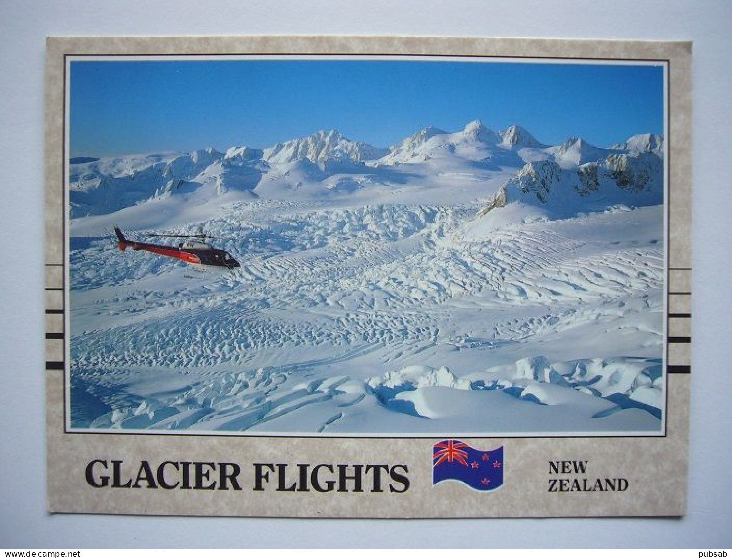 Avion / Airplane / GLACIER HELICOPTERS / Aérospatiale AS 350 D Ecureuil / New Zealand - Hubschrauber