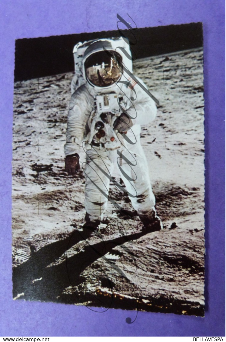 Edwin Aldrin Eagle Neil Armstrong 21.07.1969 Moon Lune Maan USA Navy Pilotes Moonlander Set 6 X Cpsm - Espace