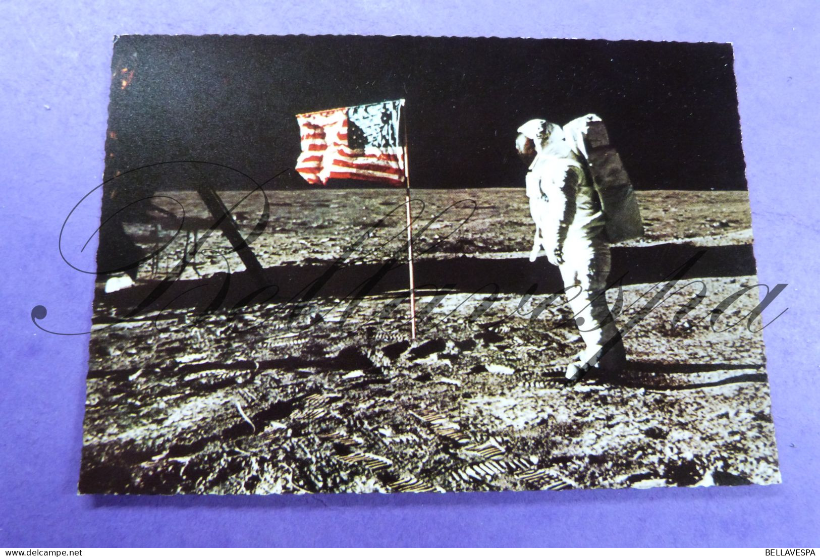 Edwin Aldrin Eagle Neil Armstrong 21.07.1969 Moon Lune Maan USA Navy Pilotes Moonlander Set 6 X Cpsm - Raumfahrt