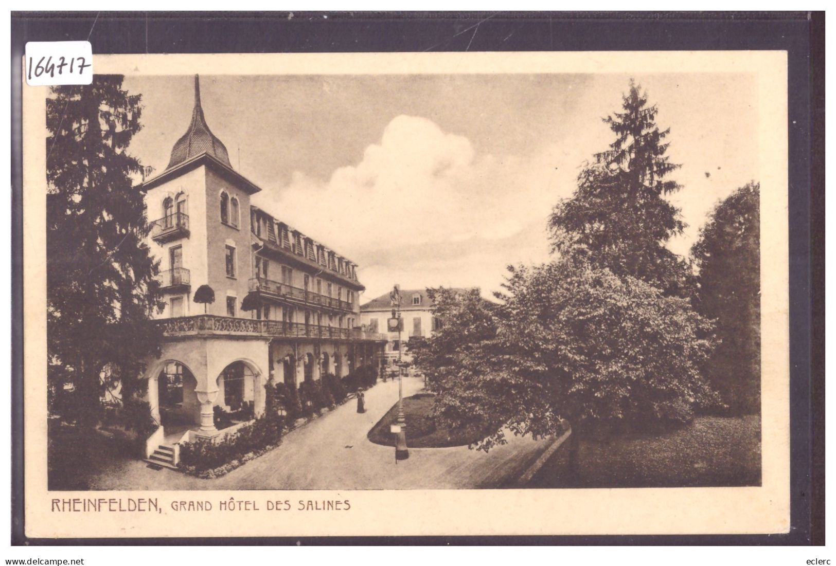 RHEINFELDEN - HOTEL DES SALINES - TB - Rheinfelden