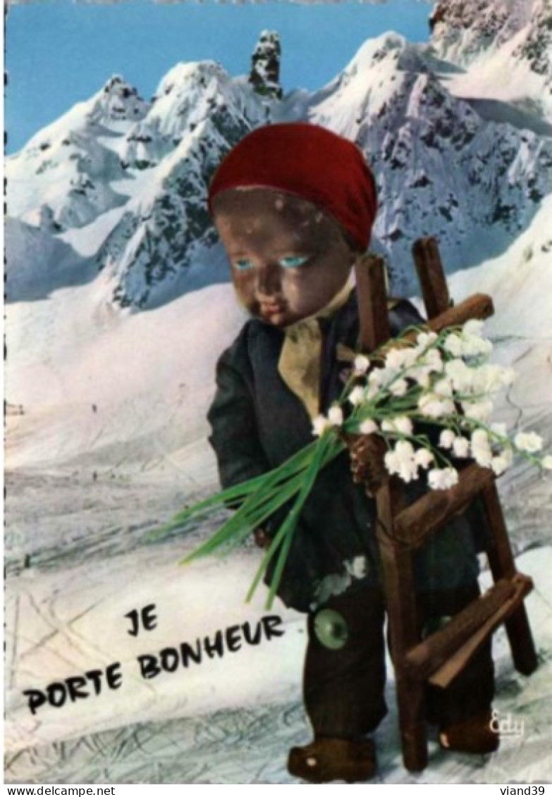 SAVOIE. -  Petit Ramoneur Porte-bonheur. Muguet. - Personnages