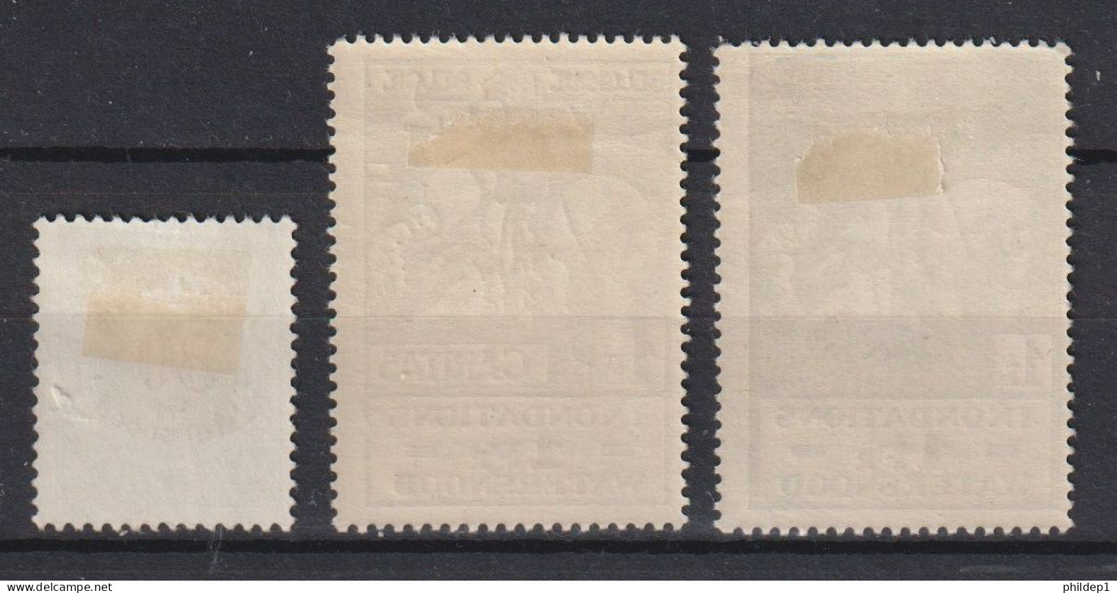 Belgique: COB N° 237/39 *, MH, Neuf(s).  TTB !!! - Unused Stamps
