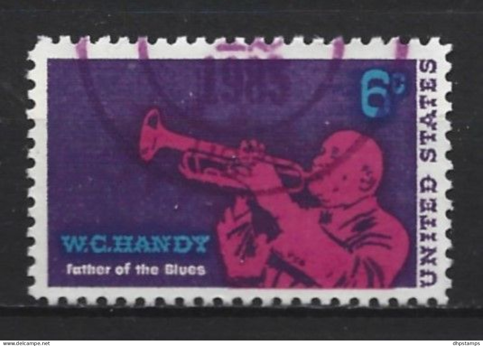 USA 1969 W. C. Handy  Y.T. 875 (0) - Used Stamps