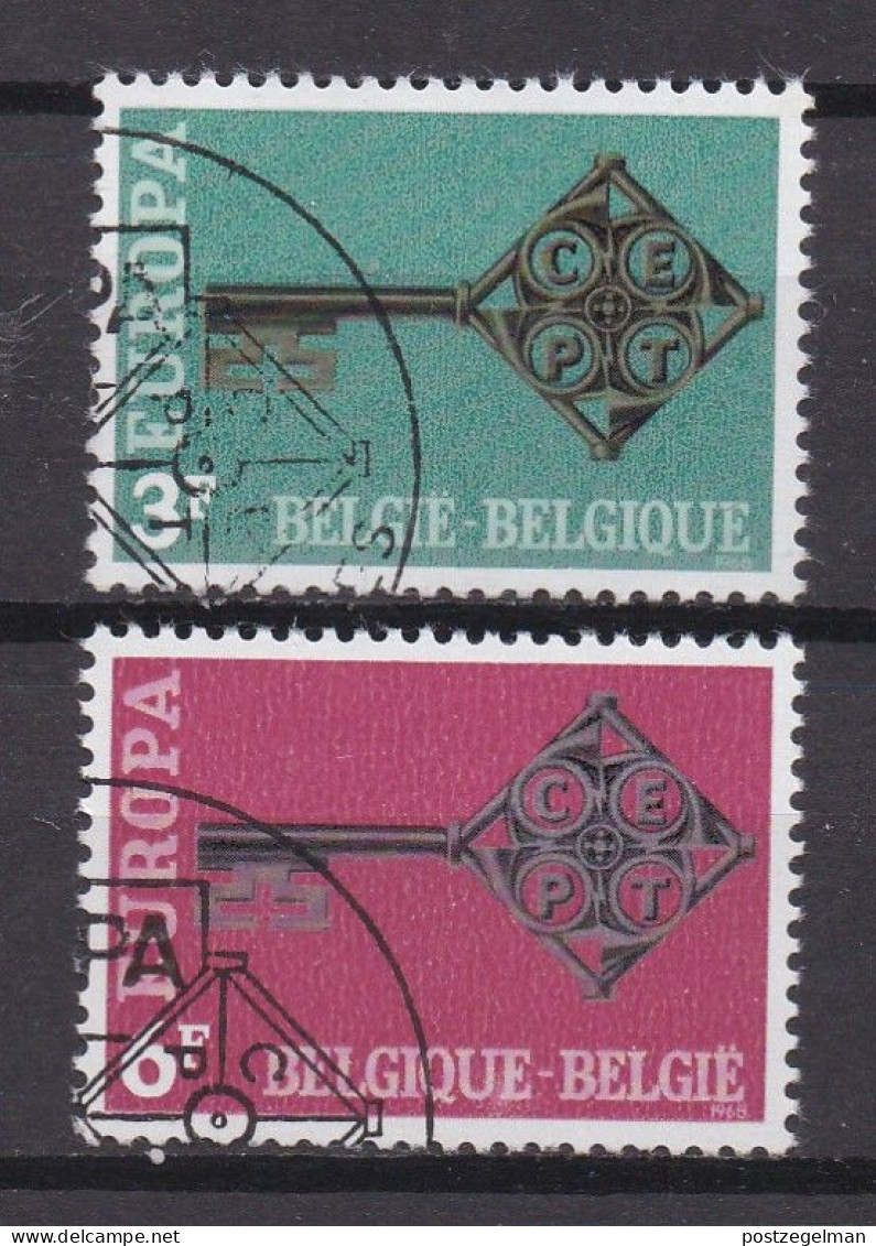 BELGIUM, 1968, Cancelled Stamp(s) , Europe CEPT, Michel Nr(s). 1511-1512, Scannr. 22344 - Gebraucht