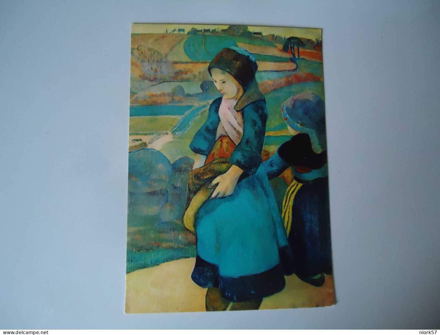 GAUGUIN    POSTCARDS  PAINTINGS   CIRLS - Peintures & Tableaux