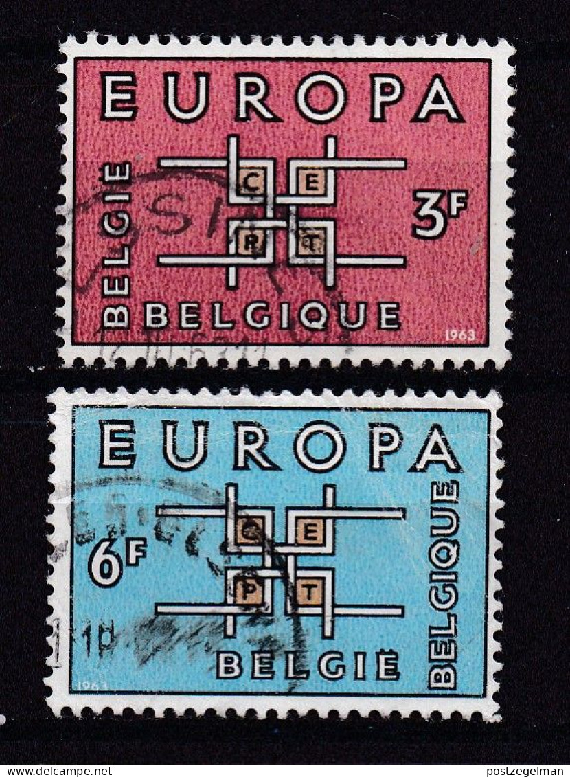 BELGIUM, 1963, Cancelled Stamp(s) , Europe CEPT, Michel Nr(s). 1220-1221, Scannr. 22310 - Usados