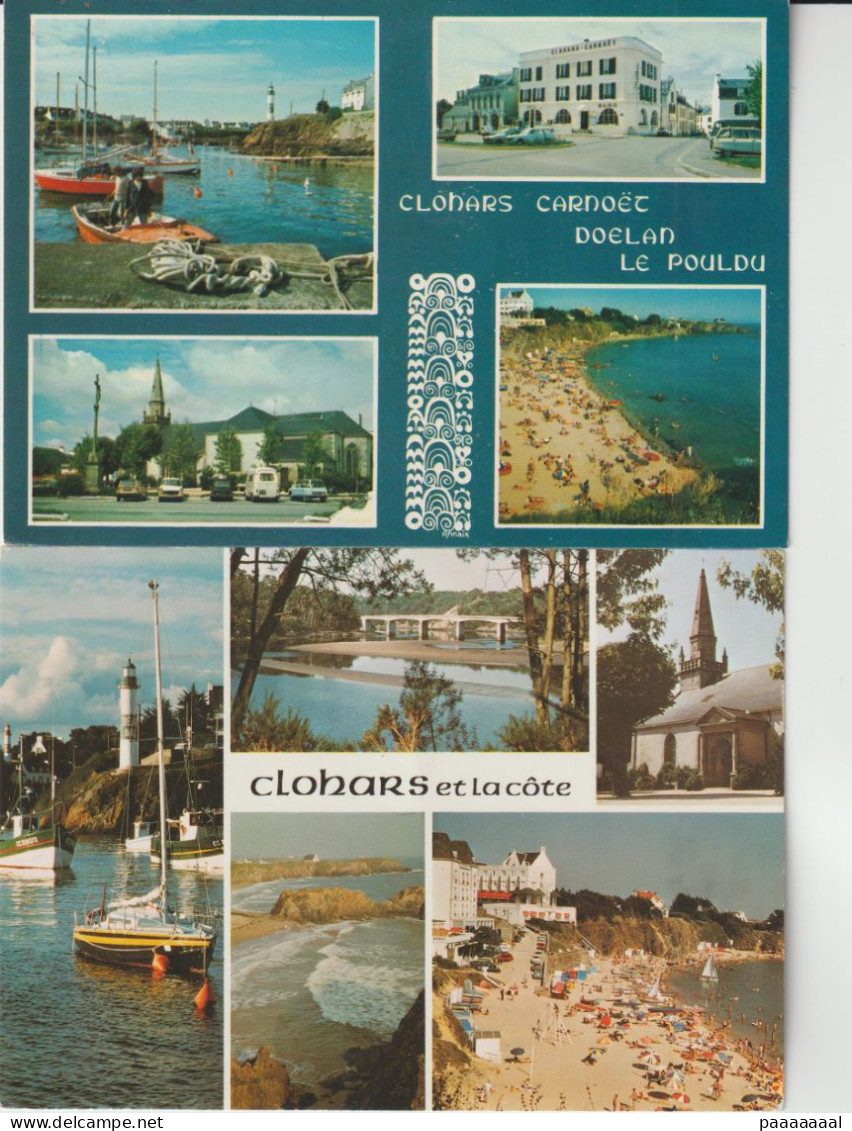 LOT DE 40 CARTES POSTALE CPM DE BRETAGNE DIVERS TOUTES SCANNEES