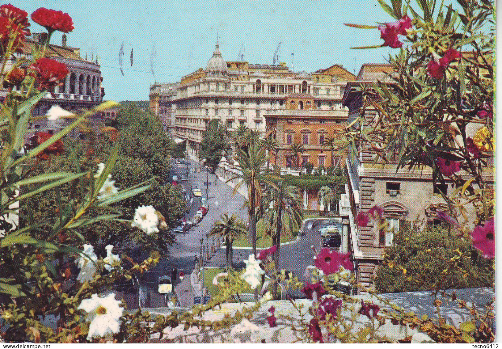 Roma - Via Vittorio Veneto - Viaggiata - Andere & Zonder Classificatie