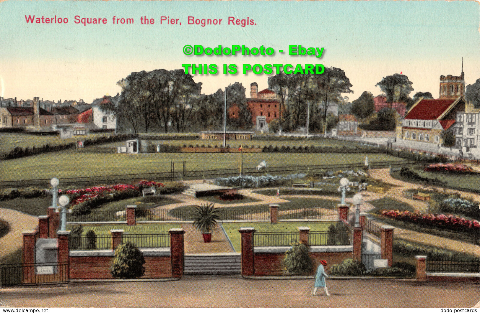 R437196 Bognor Regis. Waterloo Square From The Pier - Wereld